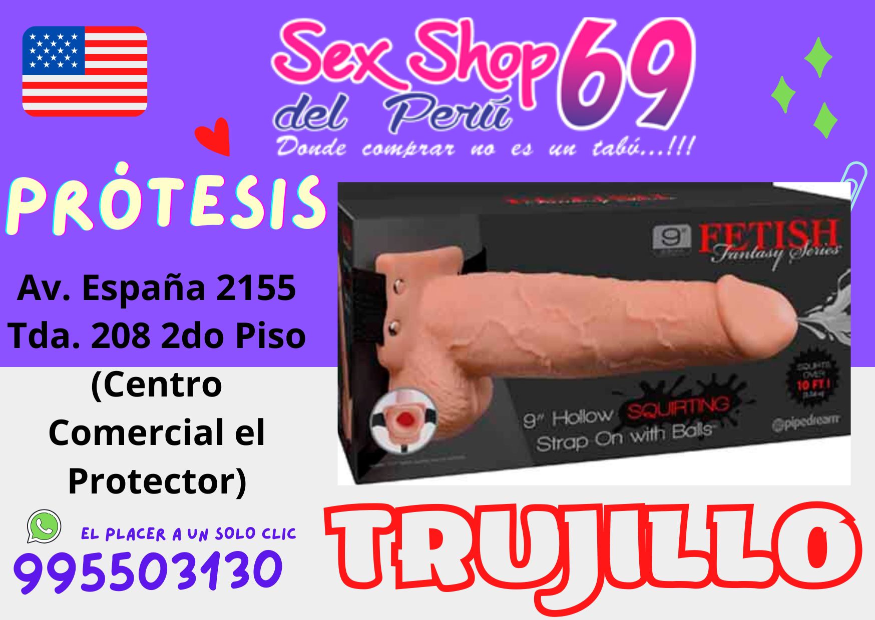 SE VENDEN DIVERTIDOS JUGUETES SEXUALES PARA EL Y ELLA